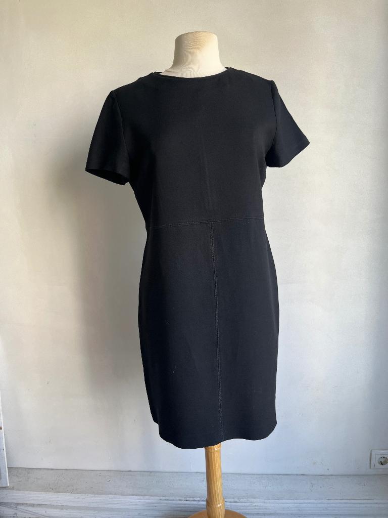 massimo dutti jurk maat 42 zwart, Massimo Dutti, Verzenden, Zwart, Maat 42/44 (L)