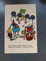 Mickey Mouse kaart klaver vier 1931, Ophalen of Verzenden, 1920 tot 1940, Gelopen, Kinderen