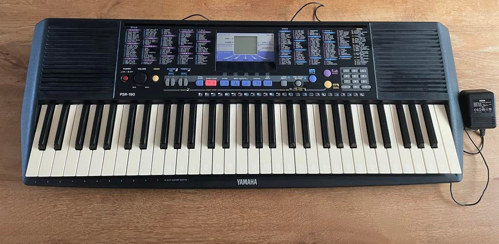 Yamaha PSR-190 Keyboard - Ideaal voor beginners!, Ophalen, Gebruikt, 61 toetsen, Yamaha