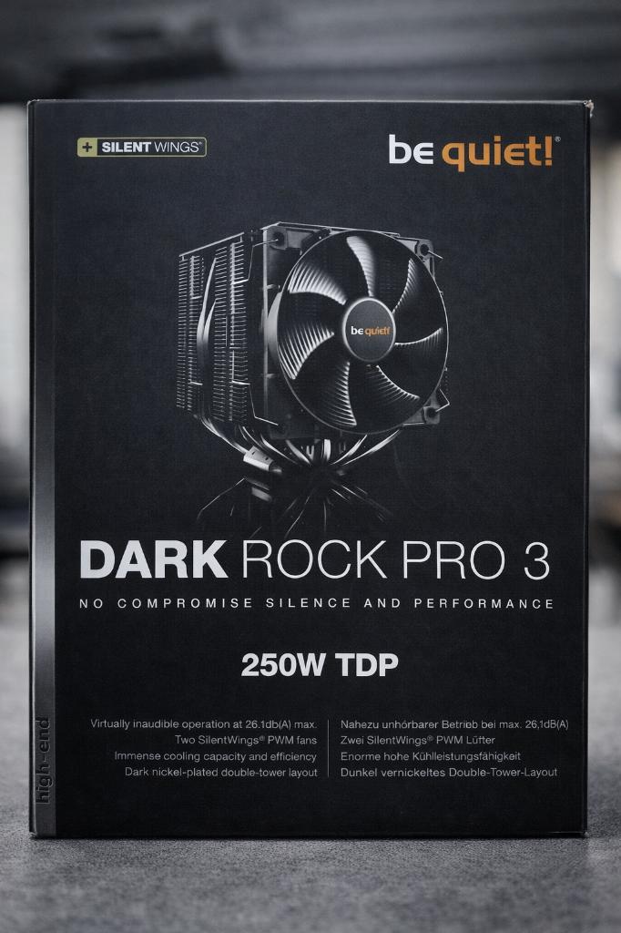 be quiet! Dark Rock Pro 3 - Silent - Fully Working, Ophalen of Verzenden, Zo goed als nieuw, Luchtkoeling