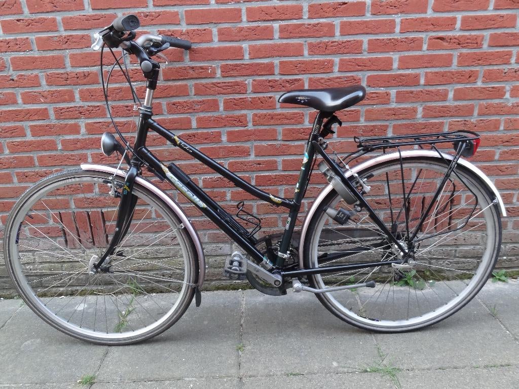Te koop nette Gazelle medeo damesfiets 28inch.50fram.7Versn., Ophalen, Gebruikt, Versnellingen, 50 tot 53 cm