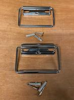 2 Toiletrolhouders en 1 Bekerhouder Nieuw, Ophalen of Verzenden, Nieuw, Chroom