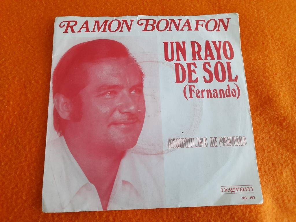 Ramon Bonafon - Un rayo de sol (Fernando) (1970), Cd's en Dvd's, Vinyl Singles, Latin en Salsa, Gebruikt, 7 inch, Single