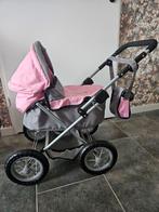 Roze poppenwagen met sprookjesfiguur/ Bayer, Ophalen, Zo goed als nieuw, Jongen of Meisje