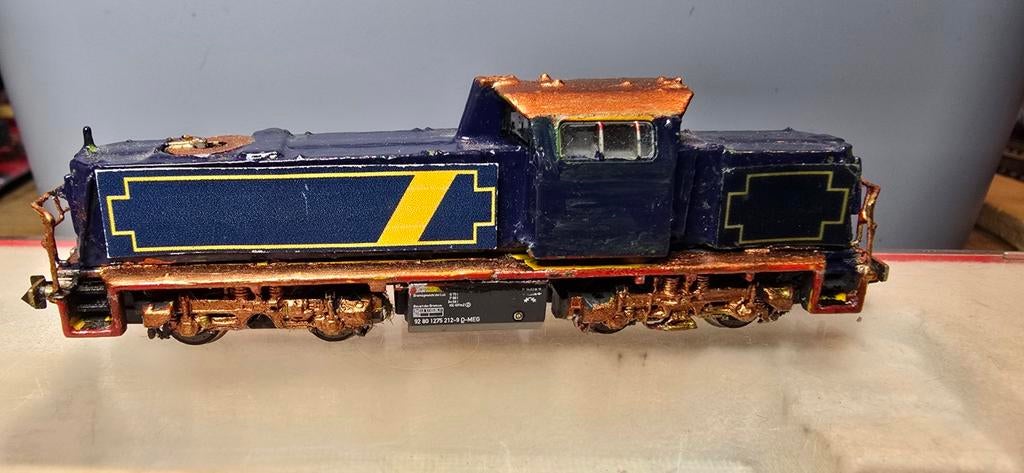 Piko fantasielok loop of sloop, rijdt wel!, Hobby en Vrije tijd, Gebruikt, Gelijkstroom, Locomotief, Piko