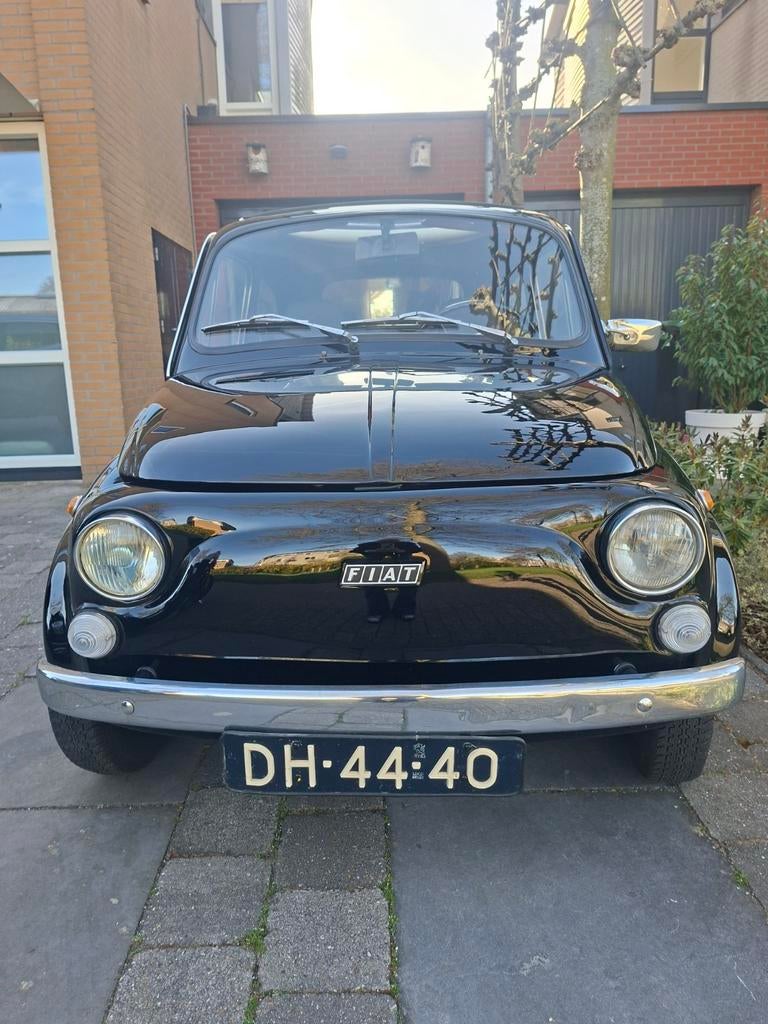 Fiat 500 0.5 L 1969 Zwart, Zwart, 514 kg, 499 cc, Zwart