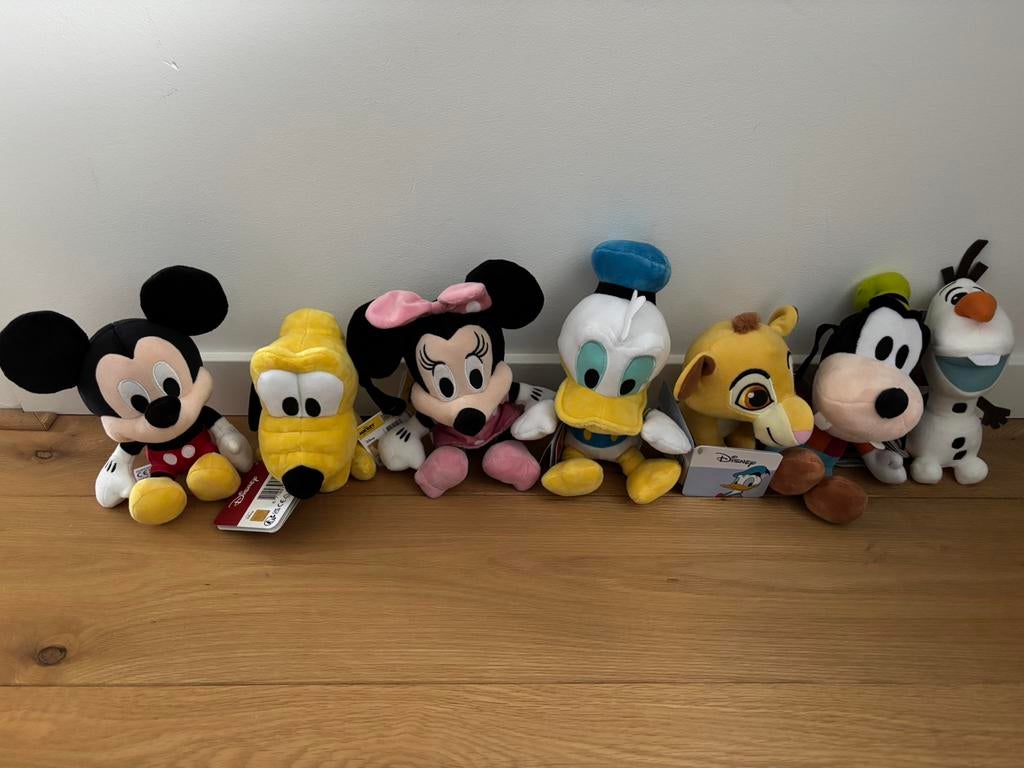 Disney knuffels (Shell) nieuw met kaartjes, Kinderen en Baby's, Speelgoed | Knuffels en Pluche, Ophalen of Verzenden, Zo goed als nieuw