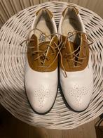 AQL, Dames golfschoenen, type FootJoy, maat 40, wit/bruin., Maat 38/40 (M), Overige kleuren, Overige typen, AQL FootJoy