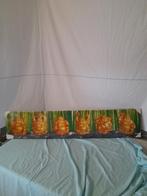 nieuw in verpakking lang schilderij met div boeddha's erop, Huis en Inrichting, Woonaccessoires | Schilderijen, Tekeningen en Foto's