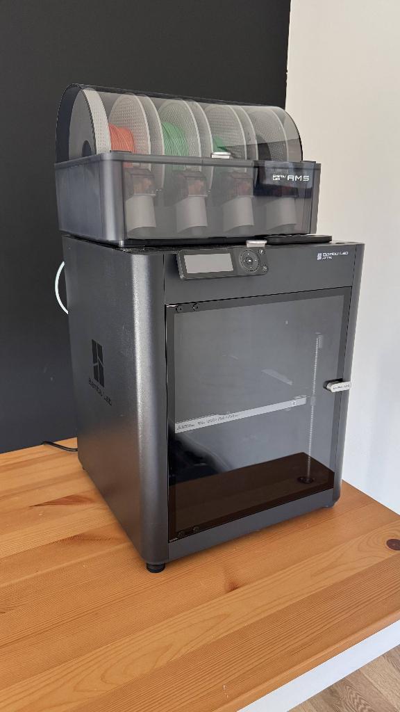 Bambu Lab P1S 3D Printer - P1S Combo, Ophalen, Ingebouwde Wi-Fi, Bambu Lab P1S, Zo goed als nieuw