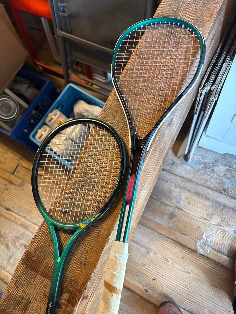 Twee squashrackets, Ophalen of Verzenden, Gebruikt, Racket