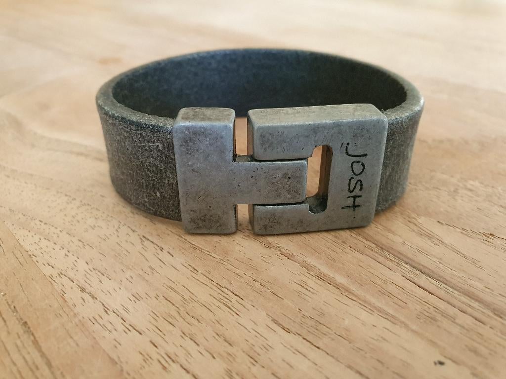Josh Armband, Ophalen of Verzenden, Nieuw, Zwart, Leer
