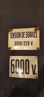 Emaille bordjes, Ophalen of Verzenden, Gebruikt