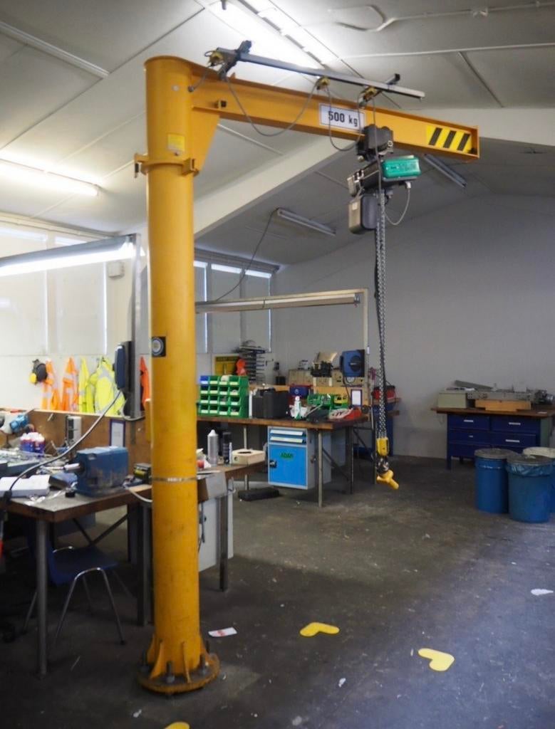 Verlinde kolomzwenkkraan 500 kg, Verlinde, Gebruikt, -, -