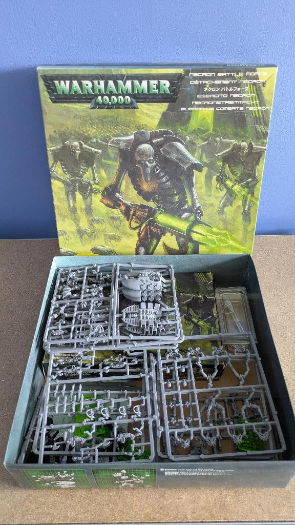 RARE Warhammer 40.000: Necron Battle Force OOP, Ophalen of Verzenden, Warhammer