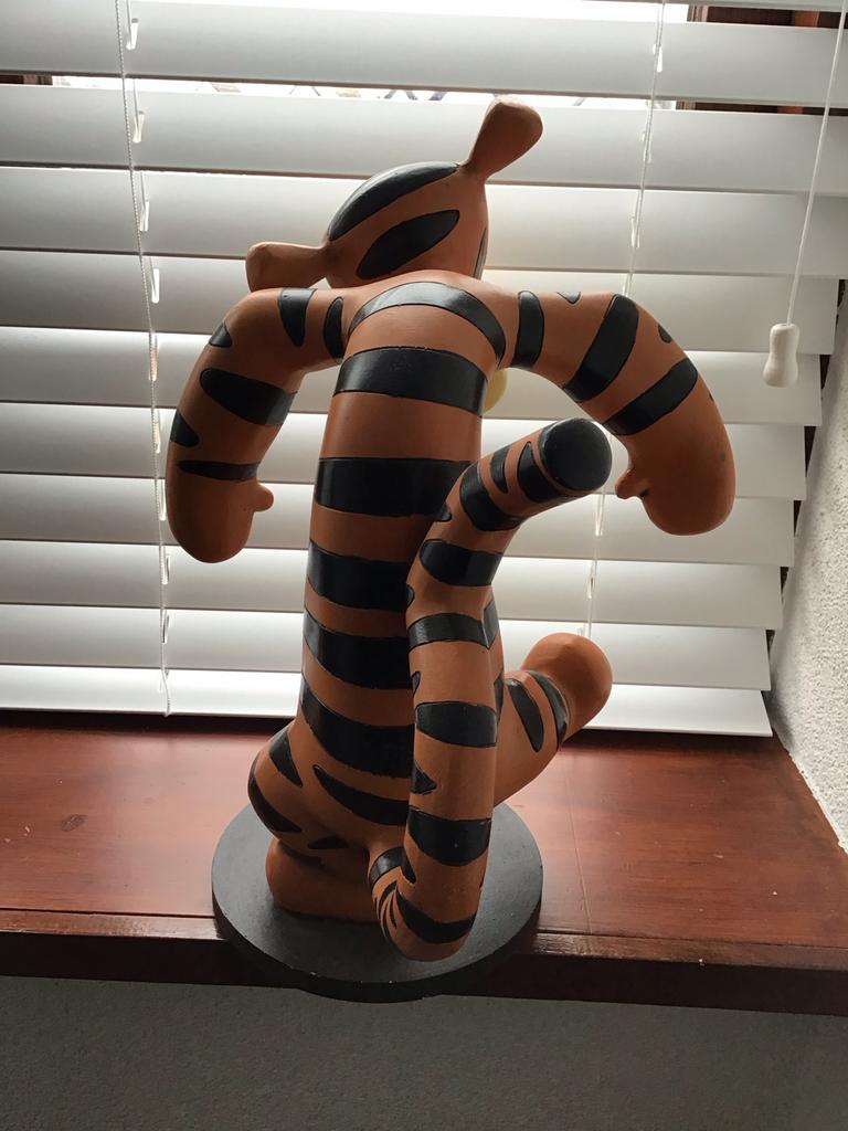 Disney Tijgertje beeld jaren '90 - Oude kleuren, Verzamelen, Disney, Ophalen, Winnie de Poeh of vrienden, Zo goed als nieuw, Beeldje of Figuurtje