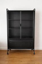 Zwarte apothekerskast, Huis en Inrichting, Kasten | Overige, Ophalen, Zo goed als nieuw