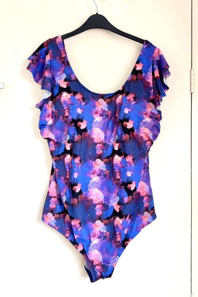 ‘Ulla Popken’ badpak mt.52, Ophalen of Verzenden, Zo goed als nieuw, Overige kleuren, Lingerie of Zwemkleding