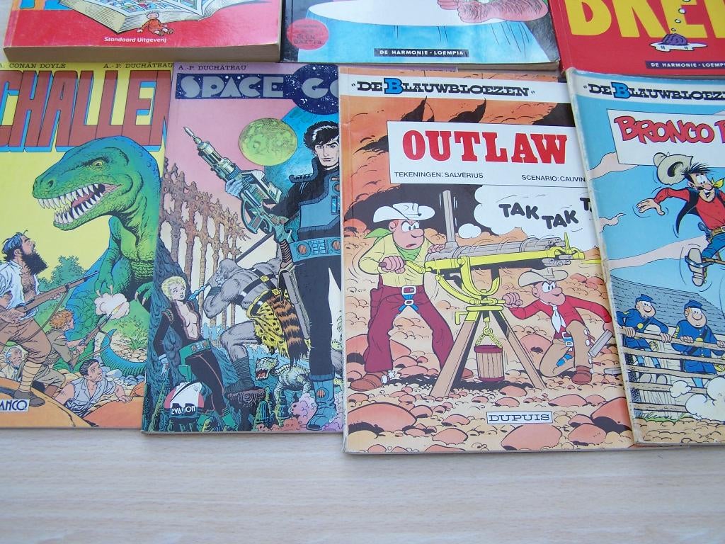 strips diverse-2de hands -, Meerdere stripboeken, Ophalen of Verzenden, Gelezen