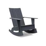 Loll Designs Adiron Rocking Chair antraciet 2x, Ophalen, Zo goed als nieuw, Kunststof