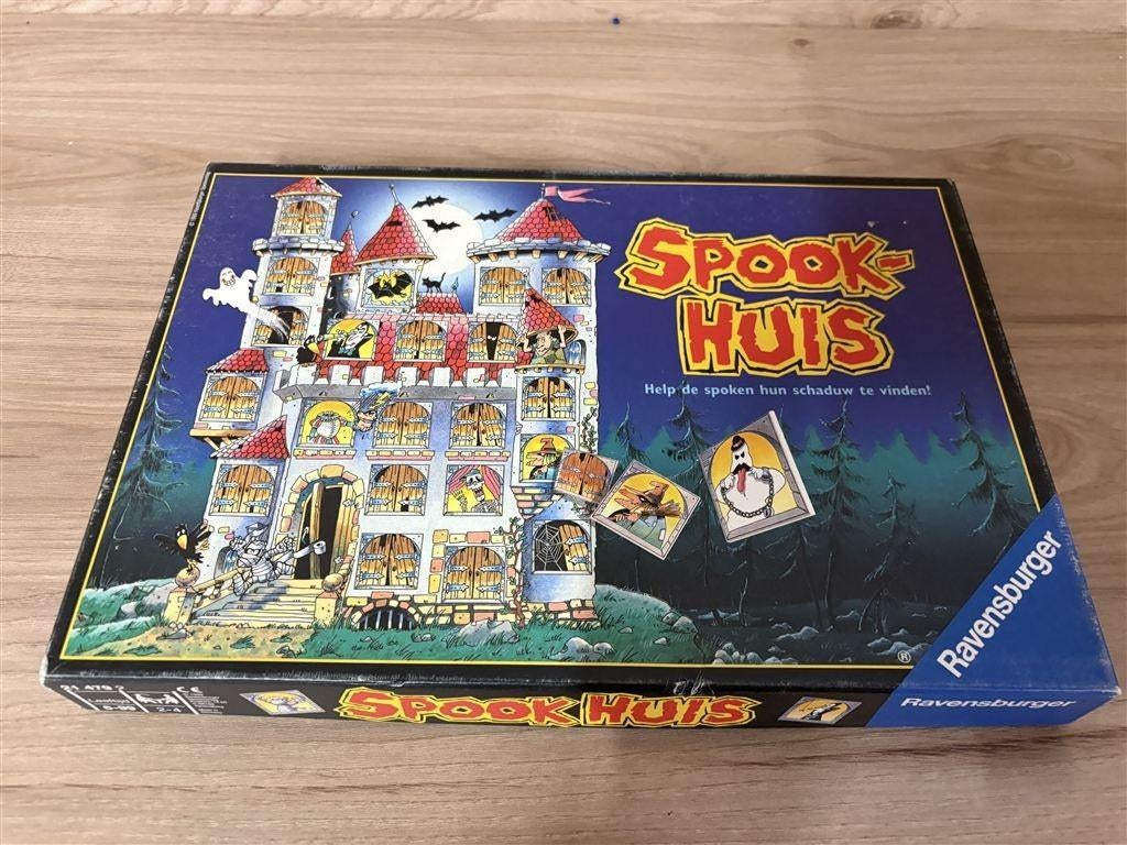 spookhuis - s4242, Hobby en Vrije tijd, Gezelschapsspellen | Bordspellen, Verzenden, Zo goed als nieuw
