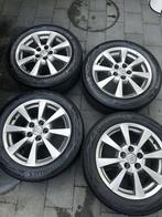 Toyota velgen met zomerbanden 5x114.3 215/55/17, Auto diversen, Ophalen, Gebruikt