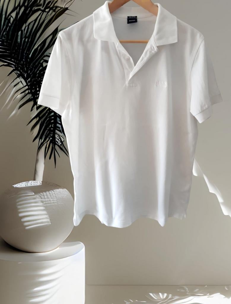 Hugo Boss polo wit maat M, Kleding | Dames, Overige Dameskleding, Hugo Boss, Ophalen of Verzenden, Gedragen