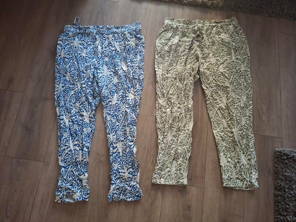 MS Mode broeken maat 48, Ophalen of Verzenden, Zo goed als nieuw, Overige kleuren, Broek of Spijkerbroek
