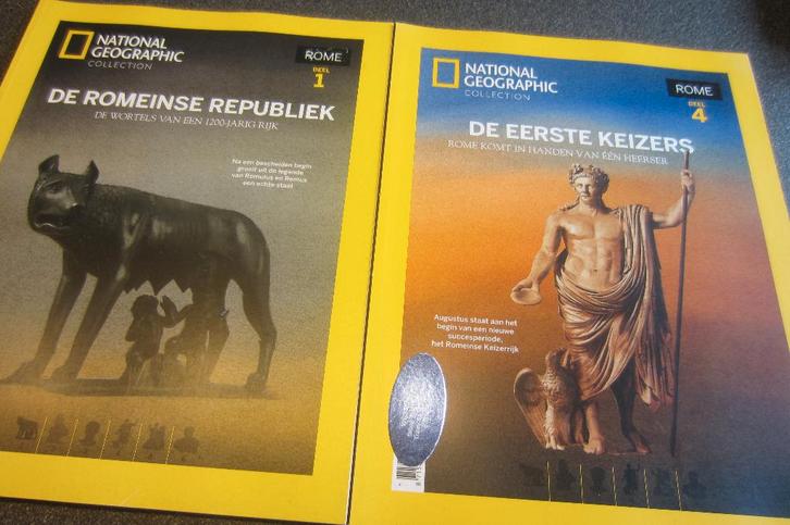2x Rome (Nat Geographic) tijdschrift, Boeken, Tijdschriften en Kranten, Zo goed als nieuw, Overige typen, Ophalen of Verzenden