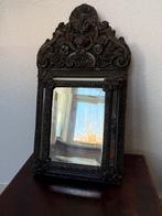 Antieke Napoleon III wandspiegel, Ophalen, Rechthoekig, Minder dan 50 cm, Minder dan 100 cm