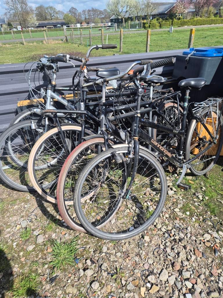 5 fietsen., Doe-het-zelf en Verbouw, Metalen, Ophalen of Verzenden