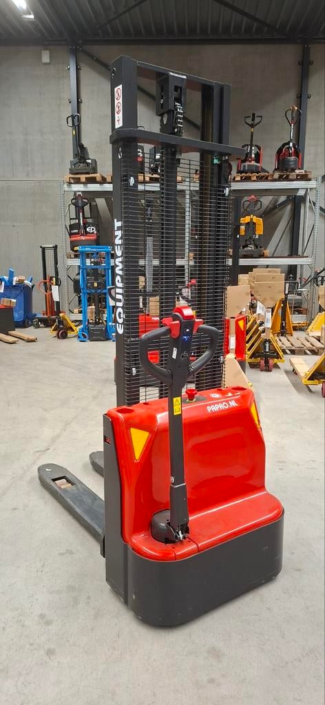 Nieuw elektrische stapelaar 3.6m 1200kg heftruck pompwagen, Doe-het-zelf en Verbouw, Transportwagens, 100 liter of meer, Ophalen of Verzenden