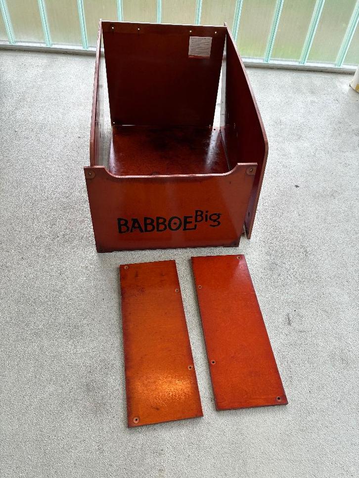 Babboe-Big-Bakfiets-Hout set compleet hout pakket ook Big-E, Fietsen en Brommers, Fietsonderdelen, Gebruikt, Bakfiets, Ophalen of Verzenden
