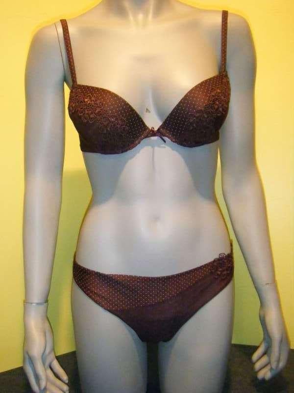 Ambra Prugna set BH 80B semi-string 40, Kleding | Dames, Ondergoed en Lingerie, Ambra, Ophalen of Verzenden, Setje