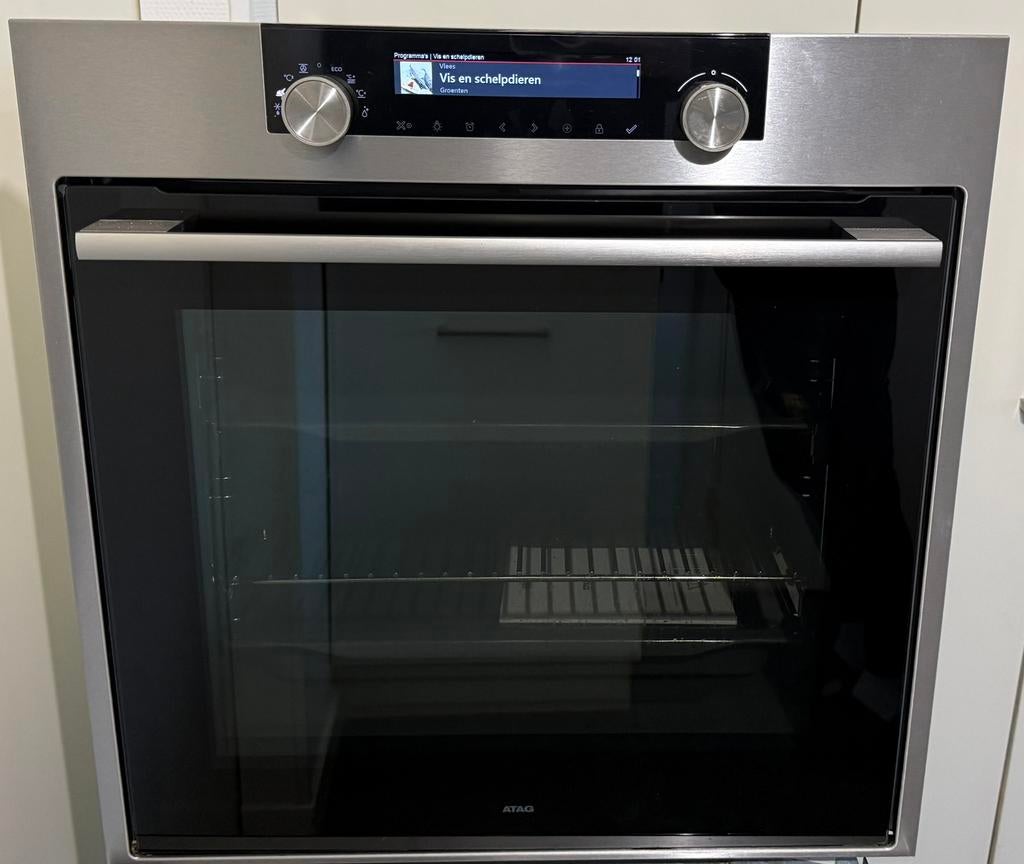 ZGAN!!!! ATAG MULTIFUNCTIONELE OVEN MET LED-DISPLAY OX6611D, Witgoed en Apparatuur, 45 tot 60 cm, Hete lucht, Ophalen of Verzenden