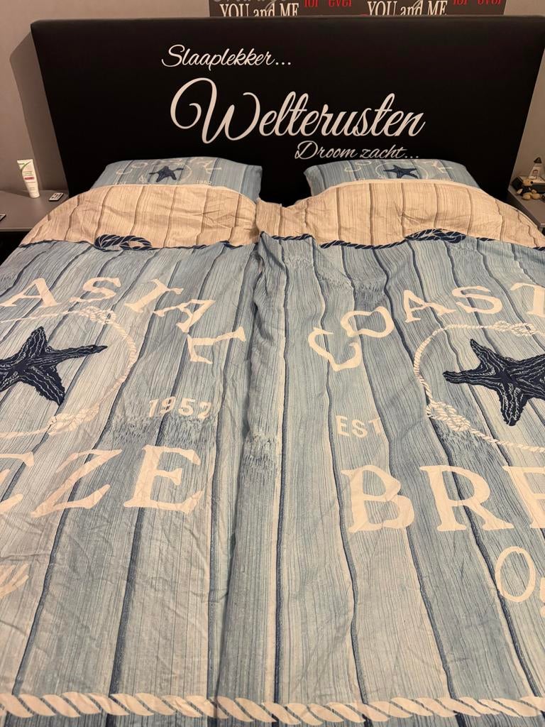 Boxspring van Swiss Sense, Ophalen, Gebruikt, Zwart, Tweepersoons