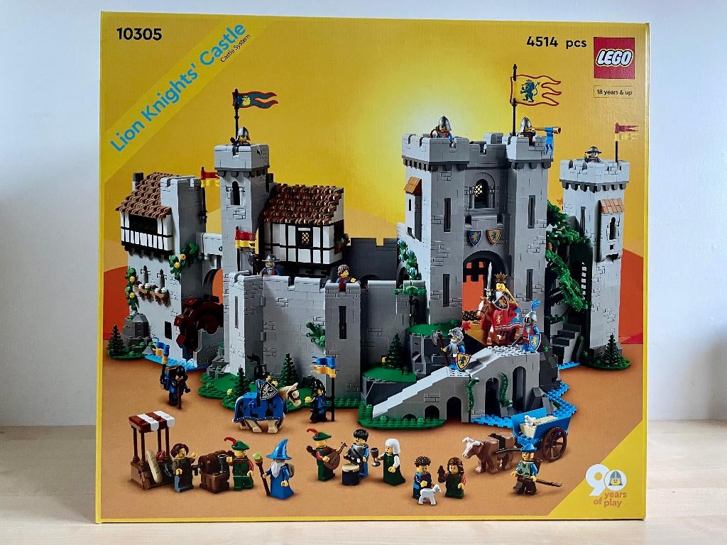 Lego 10305 Lion Knights' Castle Nieuw!, Kinderen en Baby's, Overige thema's, Nieuw, Ophalen of Verzenden, Complete set