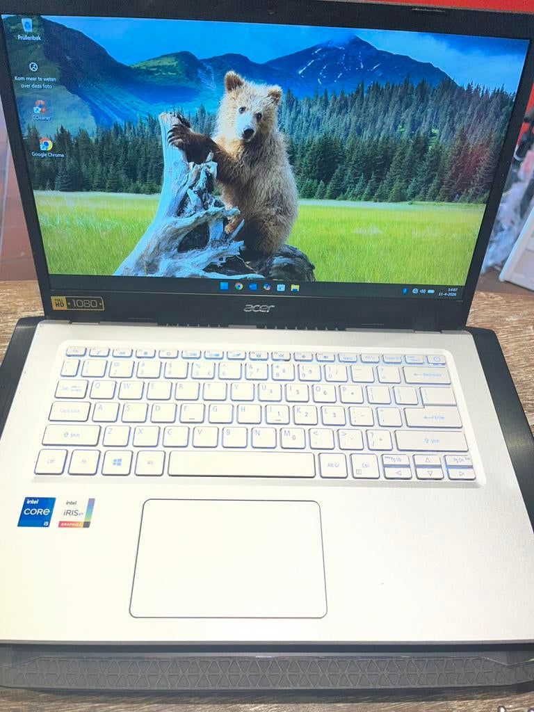 ACER ASPIRE 5N20C4 14" i5 8GB RAM 500GB NVMe  + 500GB HDD, Ophalen, Met videokaart, Qwerty, 8 GB