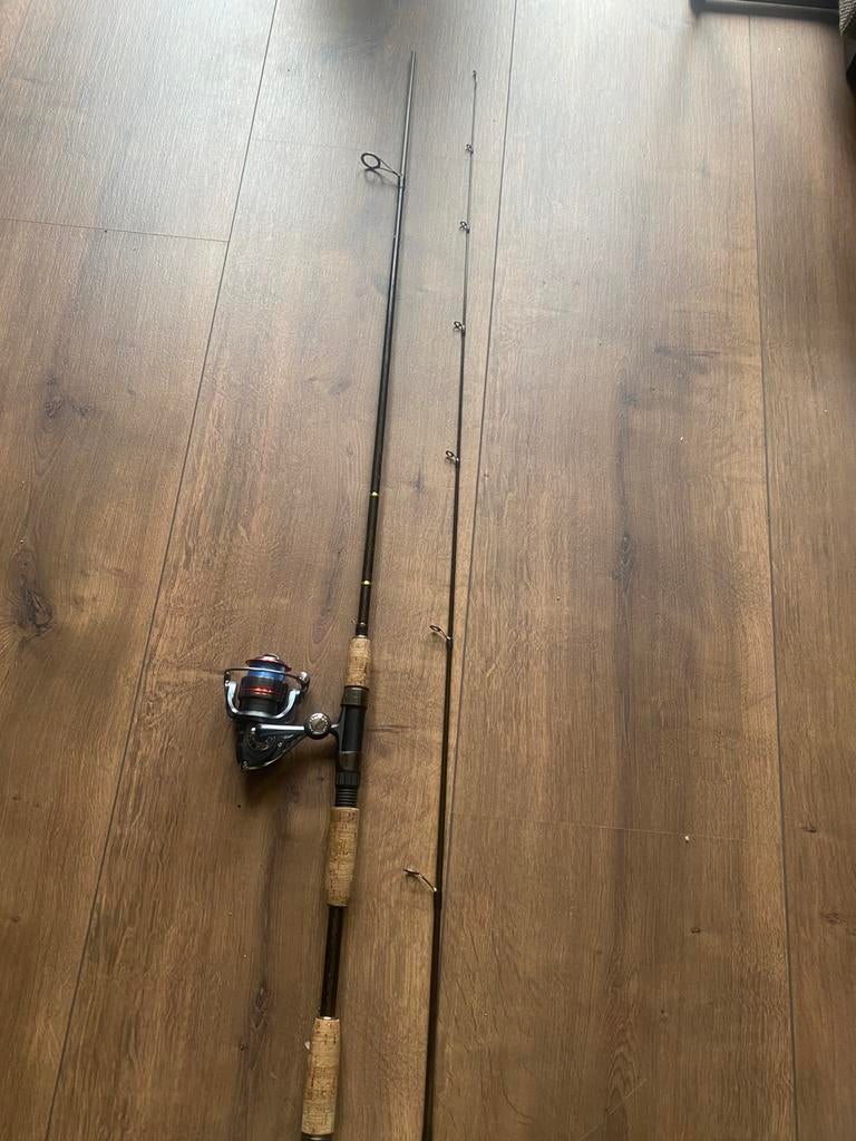 Dropshot and jig (240) hengel met molen, Ophalen, Zo goed als nieuw