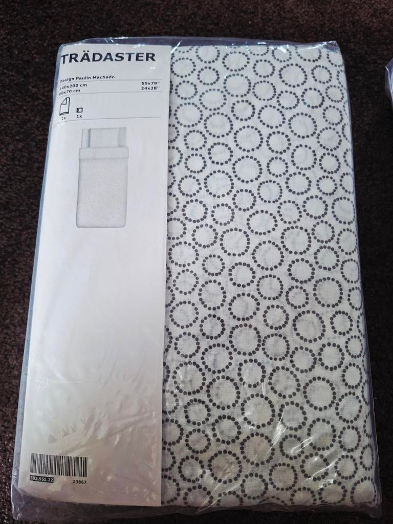 Nieuw IKEA TRÄDASTER dekbedovertrek set 140x200, Ophalen