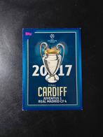 Ucl finale (juventus-real madrid 2017) ronaldo omhaal topps, Ophalen of Verzenden, Nieuw, Buitenlandse clubs, Spelerskaart