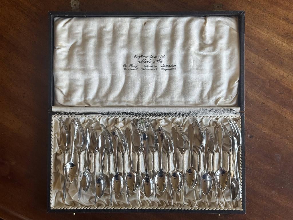 Gero Gromalca Bestekset 24-delig – Miele & Co. Cassette, Ophalen of Verzenden