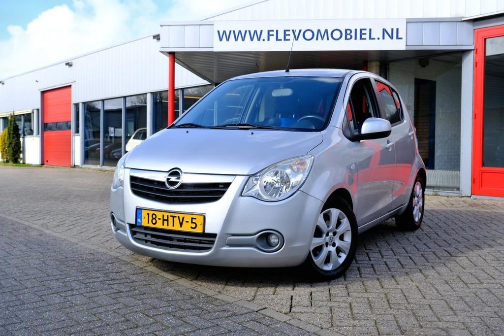 Opel Agila 1.2 Enjoy 5-drs Aut. Airco|LMV, Auto's, Opel, 86 pk, 4 cilinders, Origineel Nederlands, Bedrijf