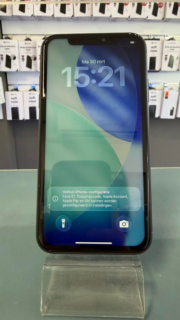 iPhone 11 64GB Zwart (30), Ophalen, Apple, Zwart, IPhone 11