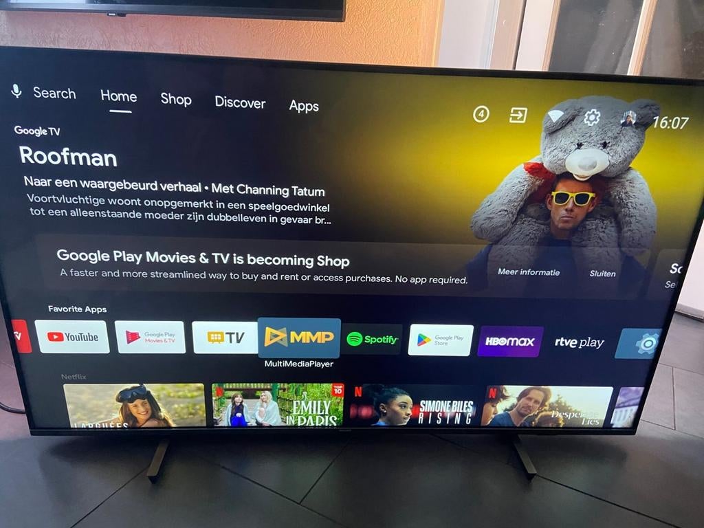 Philips 55 inch ambilight smart tv, Audio, Tv en Foto, Televisies, Philips, 50 Hz, Ophalen of Verzenden, Zo goed als nieuw