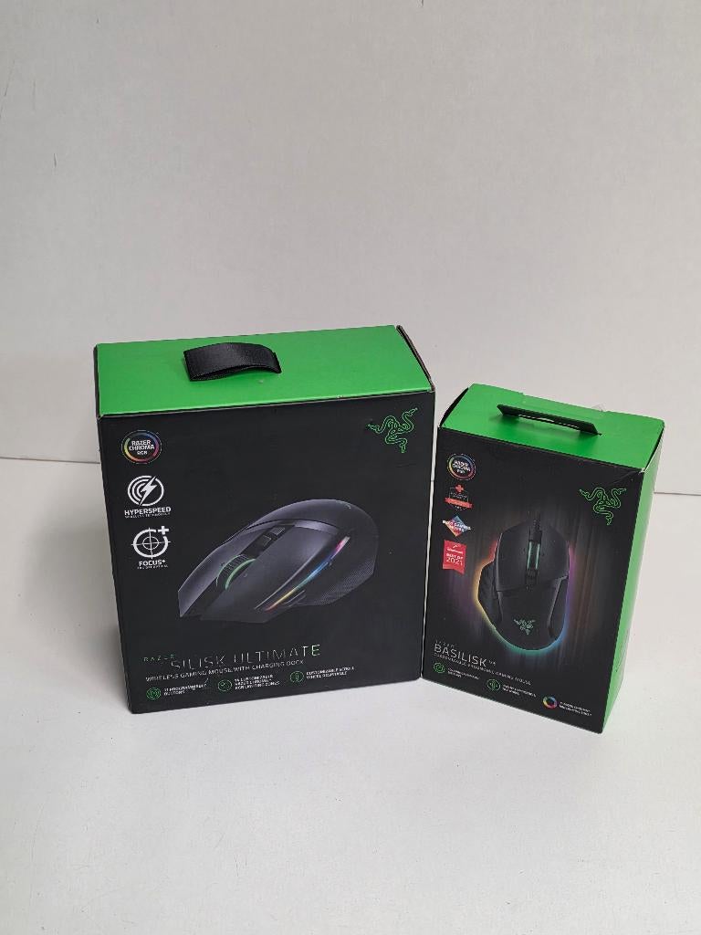 Razer Basilisk Ultimate (Wireless), Rechtshandig, Muis, Gaming muis, Refurbished