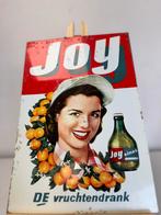 Vintage Joy Sinas Reclamebord - De Vruchtendrank, Ophalen, Reclamebord, Gebruikt, .