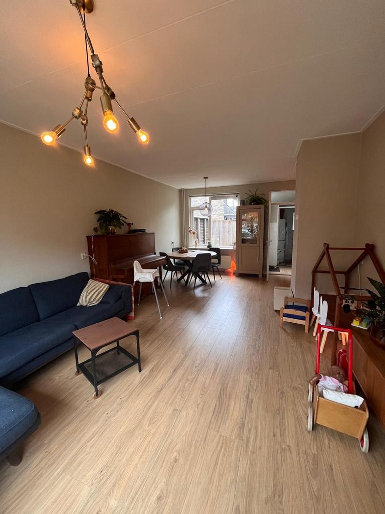 Laminaatvloer, ca. 40 m², Ophalen, Gebruikt, Bruin, 25 tot 50 m²