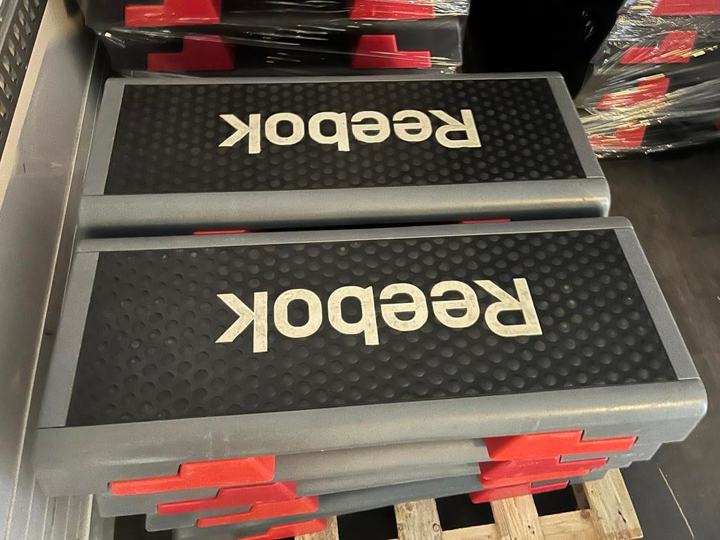 20 x reebok step steps, Sport en Fitness, Fitnessmaterialen, Gebruikt, 20 x, Ophalen of Verzenden, Reebok