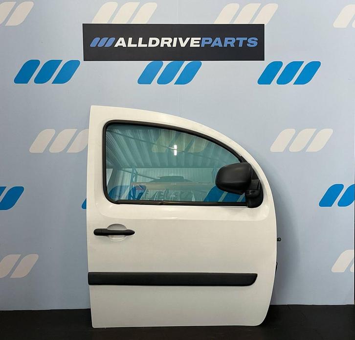 Renault Kangoo voorportier rechts wit 801004234R, Auto-onderdelen, Carrosserie en Plaatwerk, Deur, Voor, Rechts, Gebruikt, Ophalen of Verzenden